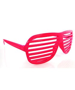 sunglasses slatted shades plastic pink shoes clothing