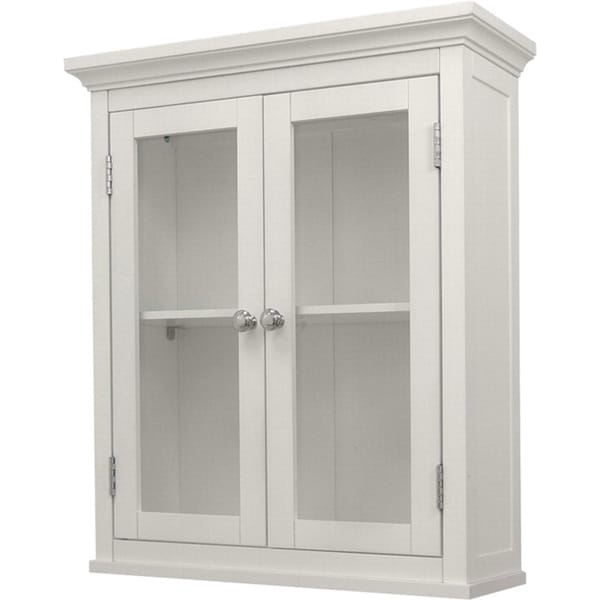 Shop Classique White Wall Cabinet with Two Doors - Free ...