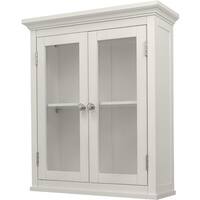 Classique White Wall Cabinet with Two Doors