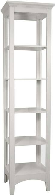 Classique White Linen Tower by Teamson Home