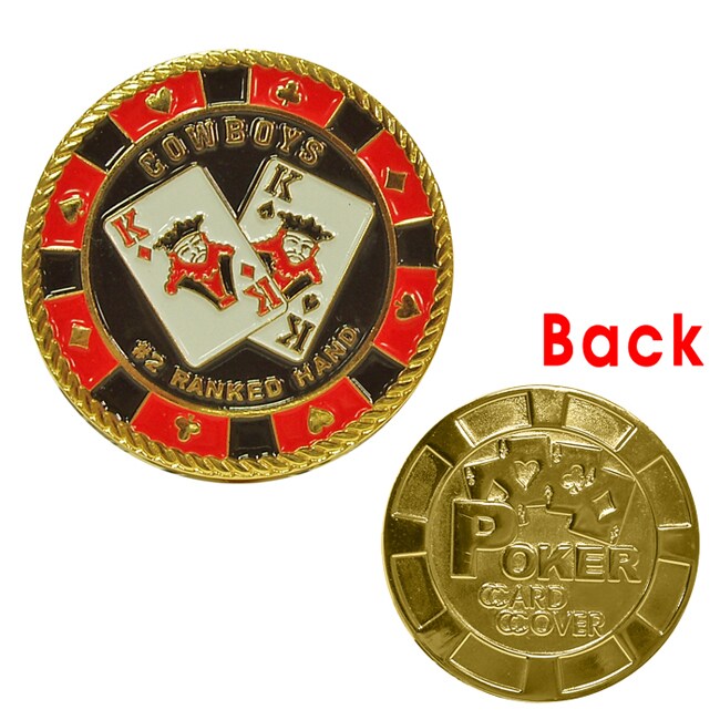 Cowboys Texas Hold 'em Card Cover