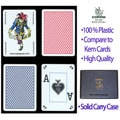 Copag Red and Blue Plastic Playing Cards (Two Decks)