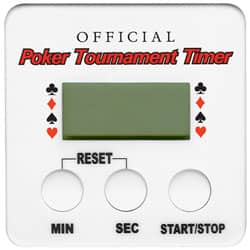 Texas holdem blind timer