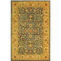 Safavieh Handmade Antiquities Mahal Blue/ Beige Wool Rug - 5' x 8'