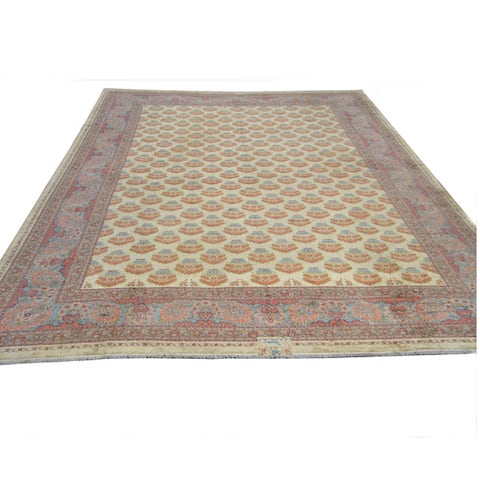 Handmade One-of-a-Kind Rare Meshkabad Wool Rug (Iran) - 26'9 x 37'