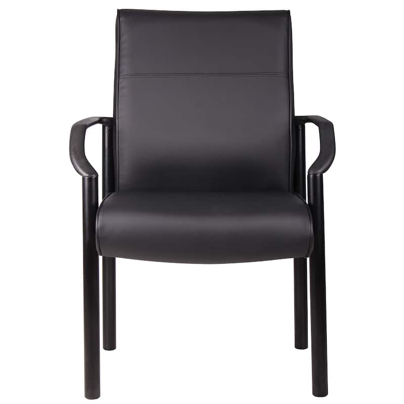 Boss LeatherPlus Bonded Leather Guest Chair