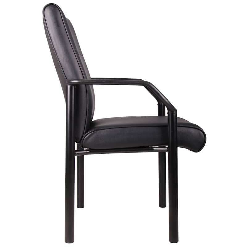 Boss LeatherPlus Bonded Leather Guest Chair
