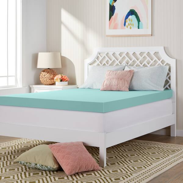 Shop Comfort Dreams Mem Cool 4 Inch Memory Foam Mattress Topper