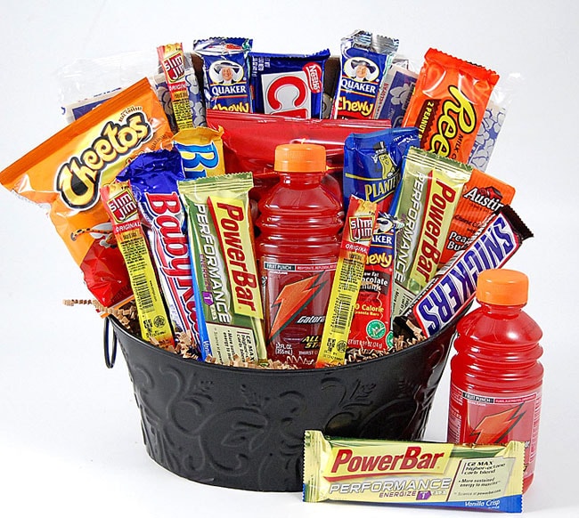 High Energy Snacks Gift Basket   11294682