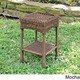 International Caravan Chelsea Resin Wicker Side Table - Thumbnail 4