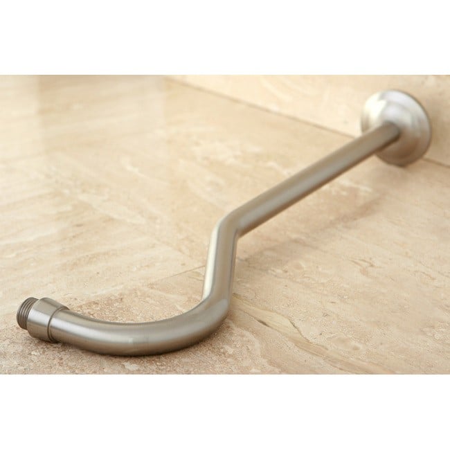 Kingston Brass Restoration 17-inch Brushed Nickel Shower Arm