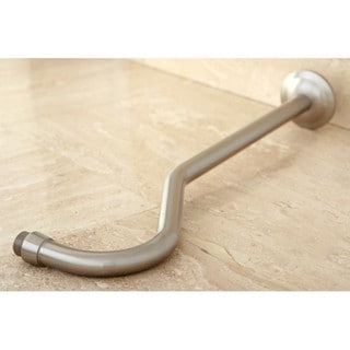 nickel restoration arm shower inch brushed