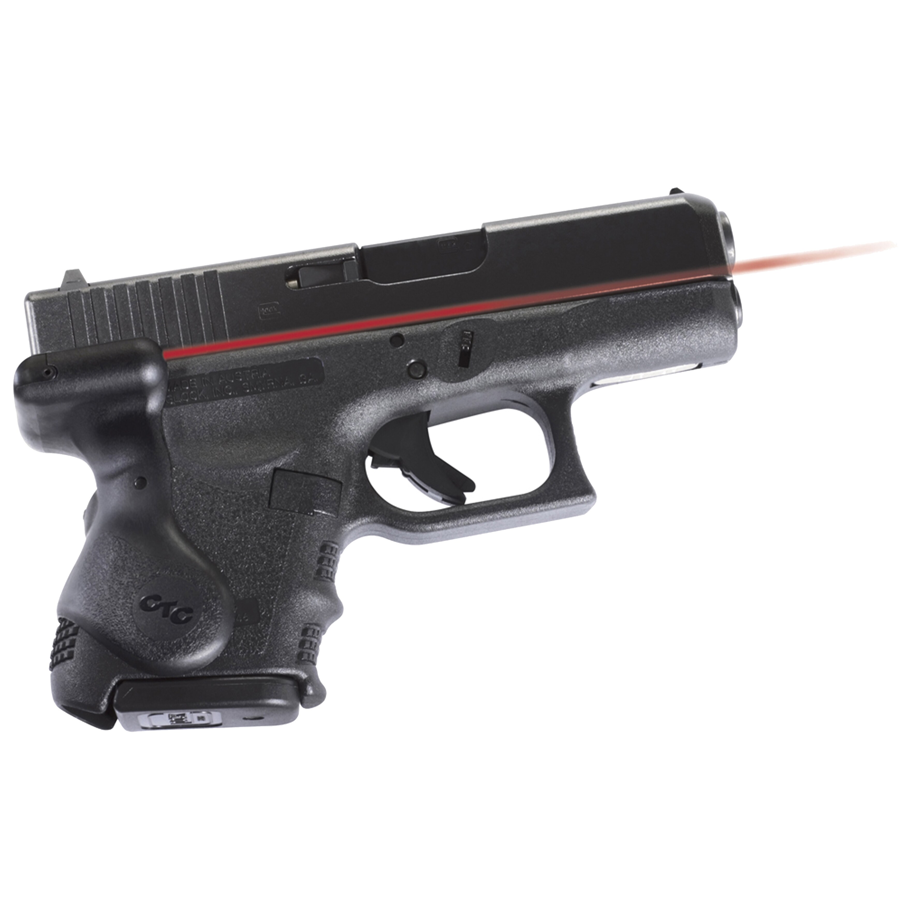 Crimson Trace Lasergrip For Sub compact Glock Pistol