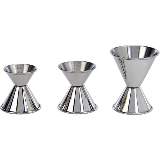 Stainless Steel 3-piece Jigger Set