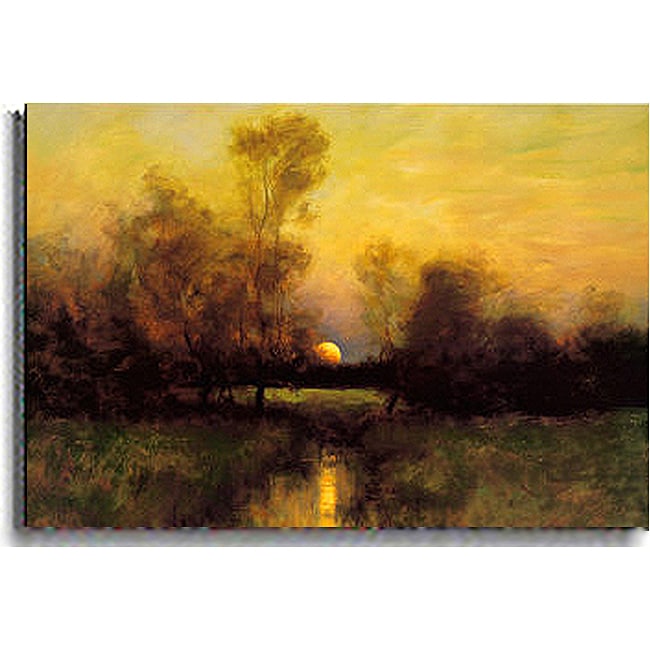 Dennis Sheehan Summer Moonrise Canvas Art   Shopping   Top