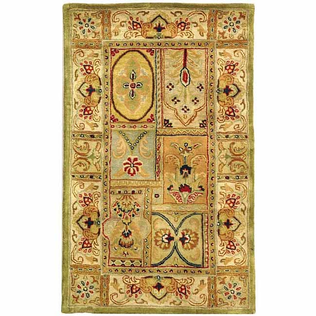 Handmade Classic Empire Wool Panel Runner (23 X 4)