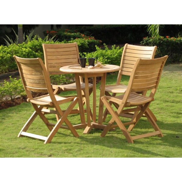 ia Teak Chiesa 11 piece Teak Double Extendable Oval Patio Dining