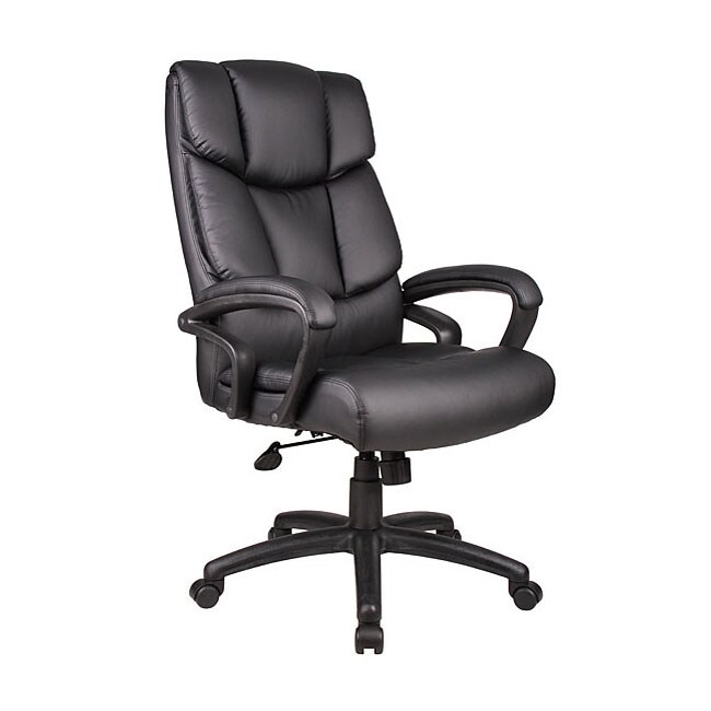 Boss Italian Top Grain Leather Executive Chair - On Sale - Overstock -  3187873