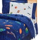 preview thumbnail 2 of 2, Dream Factory Galaxy Space 6-piece Bed in a Bag with Sheet Set