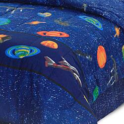 Dream Factory Galaxy Space 6-piece Bed in a Bag with Sheet Set