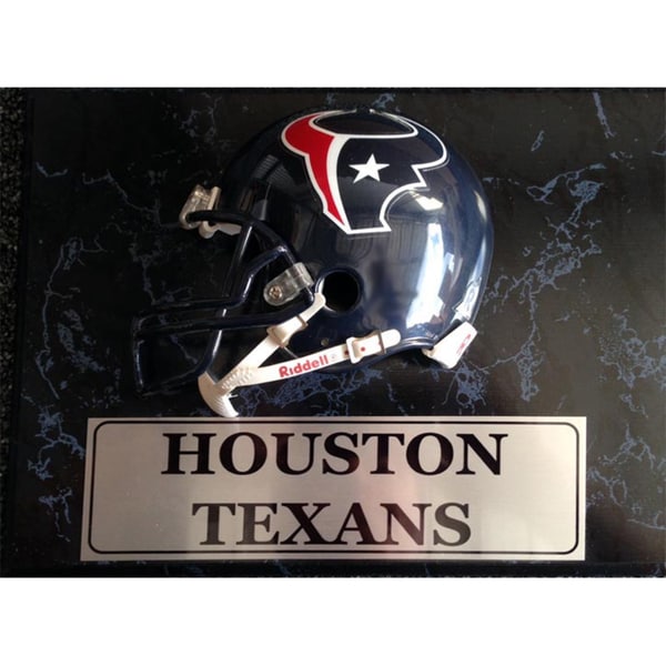 Houston Texans 9x12 Helmet Plaque