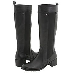 Kenneth Cole Reaction Guess Whos Pack Black Leather Boots
