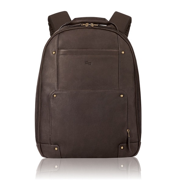 executive leather backpack