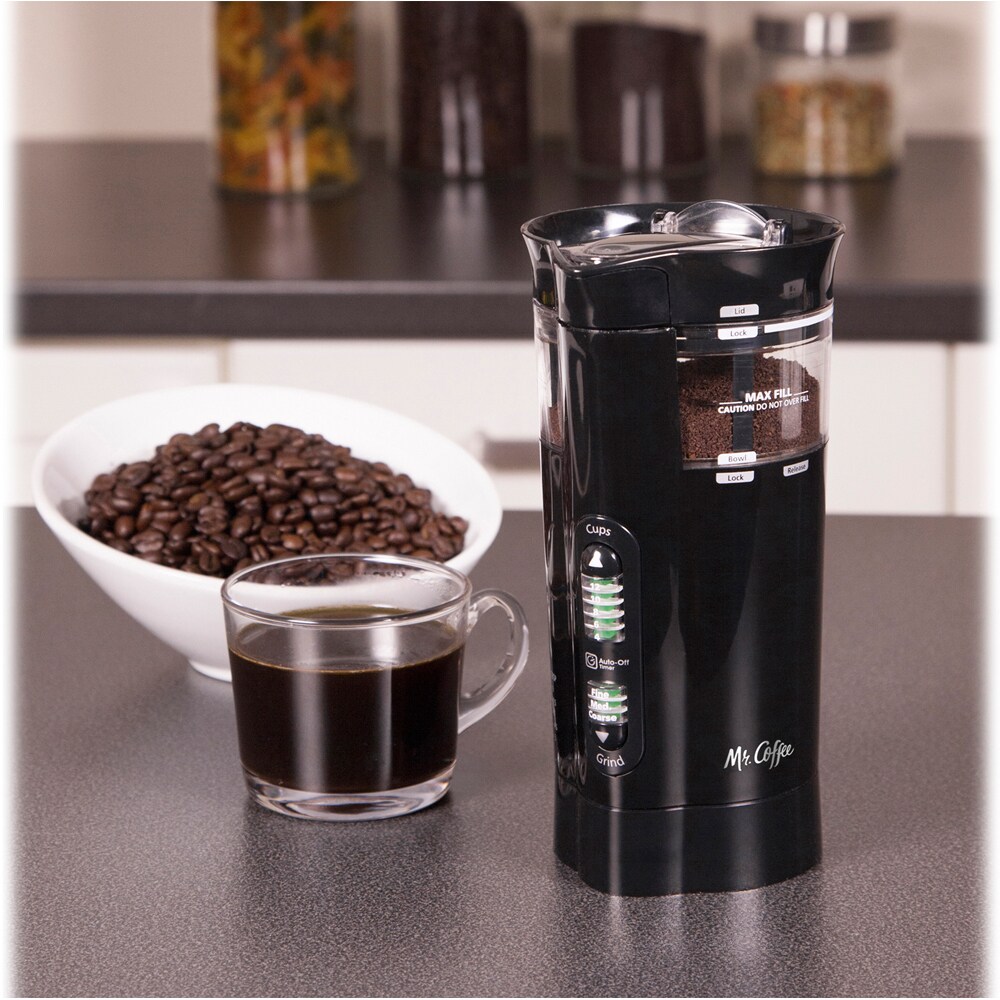 Mr. Coffee IDS77 Black Electric Coffee Grinder - Bed Bath & Beyond - 3204926