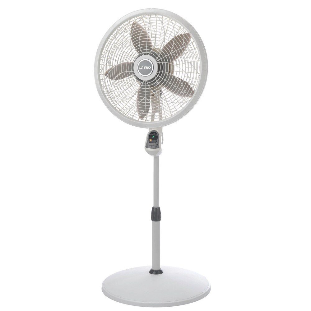 BLACK + DECKER 18 White Stand Fan with Remote 