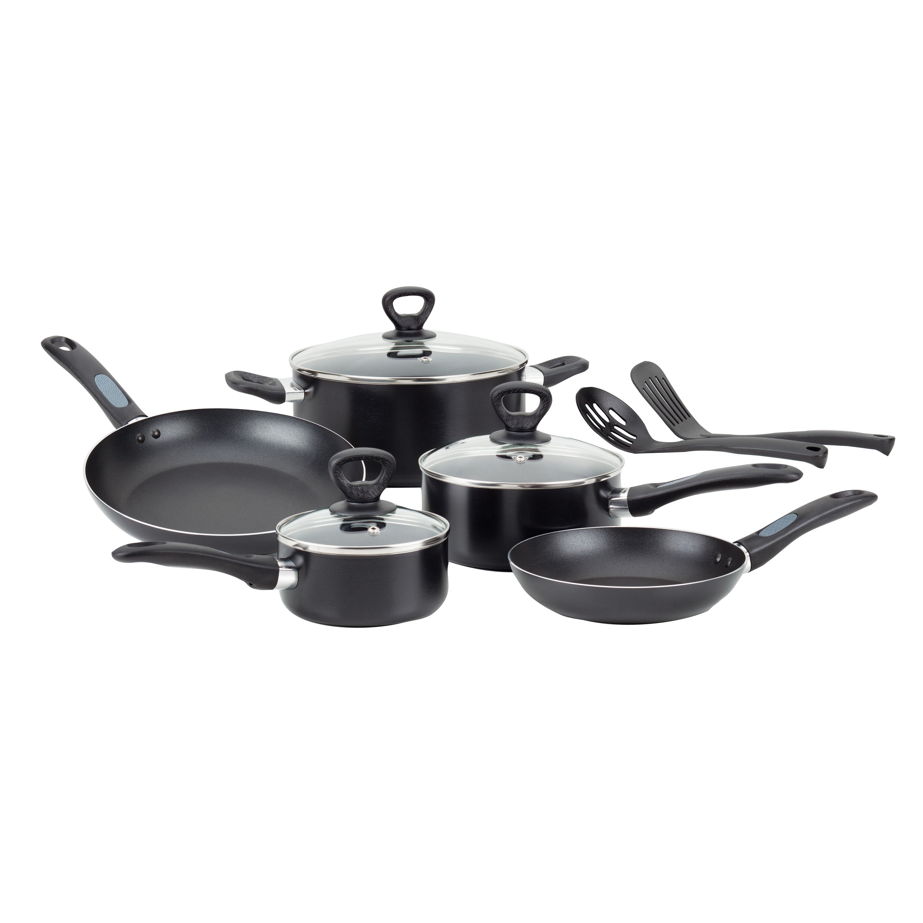 Mirro Black Non-Stick Aluminum Cookware Set (10-Piece) - Miller's Home  Center