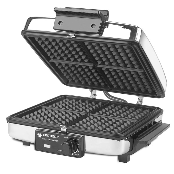 grill griddle waffle maker combo