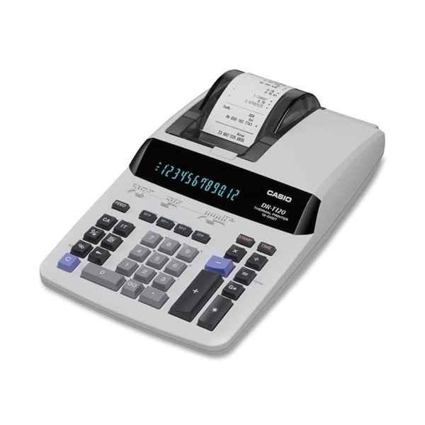 Casio DRT120 Thermal Printing Calculator Free Shipping Today