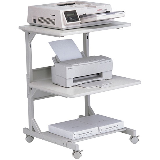 Balt Dual Laser Printer Stand Overstock 3218872