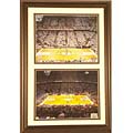 North Carolina Dean Dome 12x18 Custom Framed Double Print