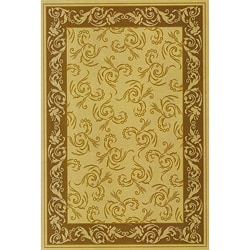 Scroll Indoor/ Outdoor Area Rug (7'10 x 11'2) 7x9   10x14 Rugs