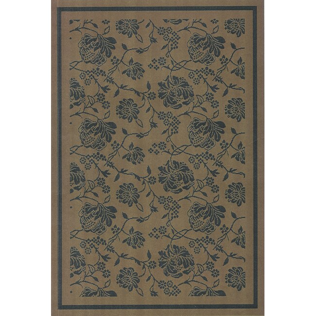 Floral Vine Indoor/ Outdoor Area Rug (710 X 112)