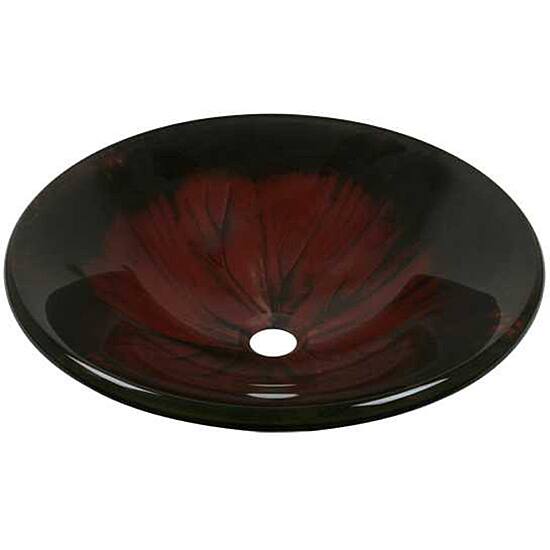 Flotera Scarlet Corsage Modern Vessel Bathroom Sink