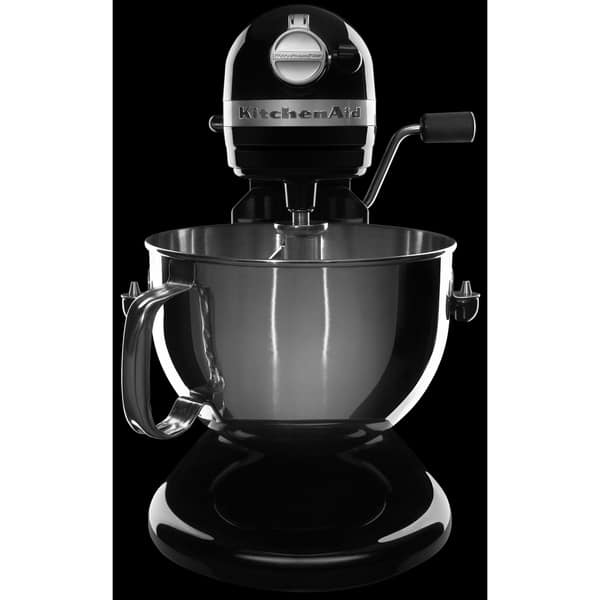 Onyx Black Commercial 8 Quart Stand Mixer with Bowl Guard, KitchenAid
