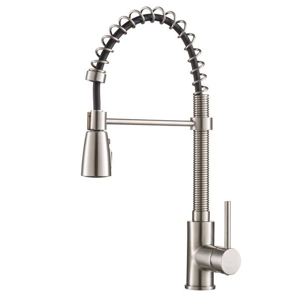 Shop Kraus Commercial Style Single Handle Kitchen Faucet With Pull
