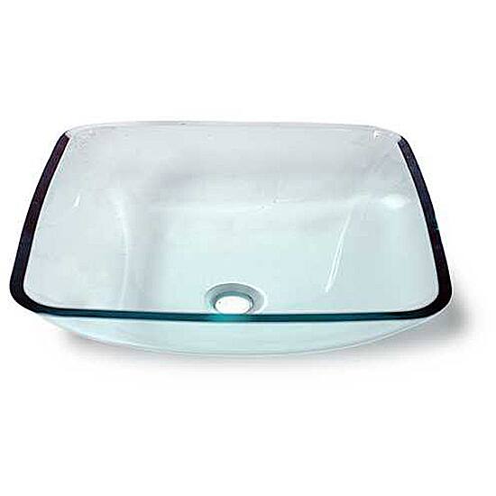 Eirwyn Glass Vessel Bathroom Sink by Flotera