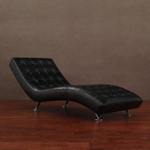 Sevilla Black Chaise Lounger Chairs