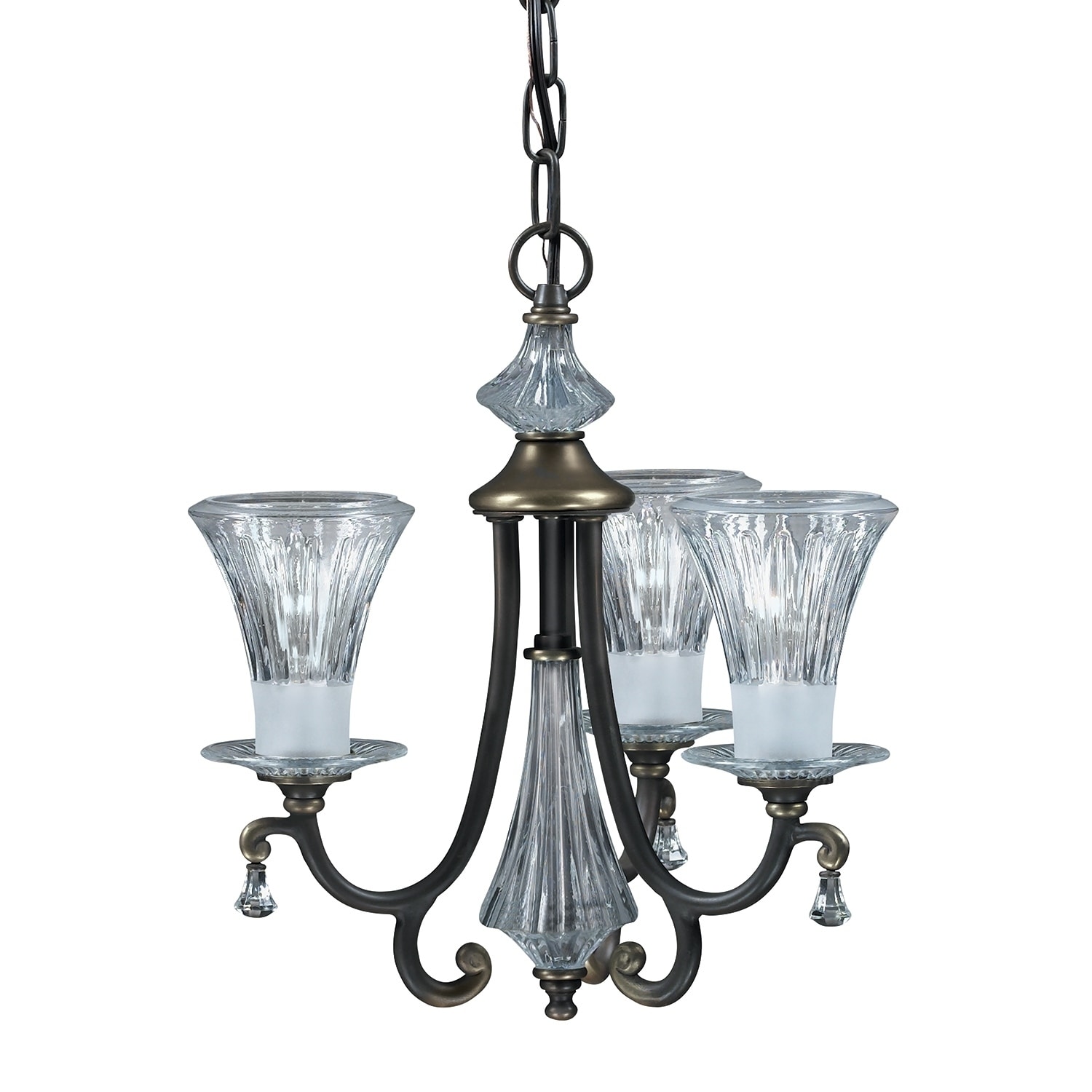 Olde Bronze 3-light Chandelier - Chandeliers For Bedrooms by Overstock.com