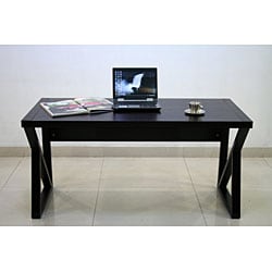 Shop Modern Espresso Desk Free Shipping Today Overstock 3249022