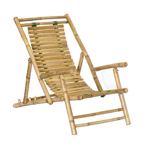 Handmade Set of 2 Bamboo Recliners (Vietnam)