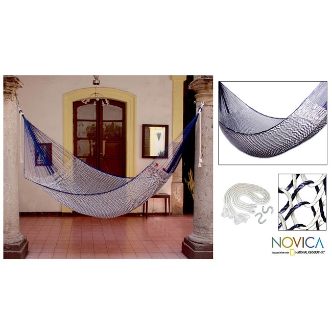 Ocean Waves Large Deluxe Hammock (mexico)