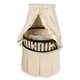 preview thumbnail 4 of 4, Elite Oval Baby Bassinet with Canopy