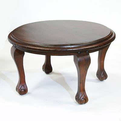 Handmade Ball Foot Round Coffee Table (India)