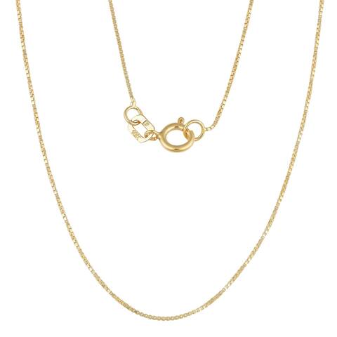 10k Yellow Gold 0.6-mm Box Chain Necklace (16-24 inch)