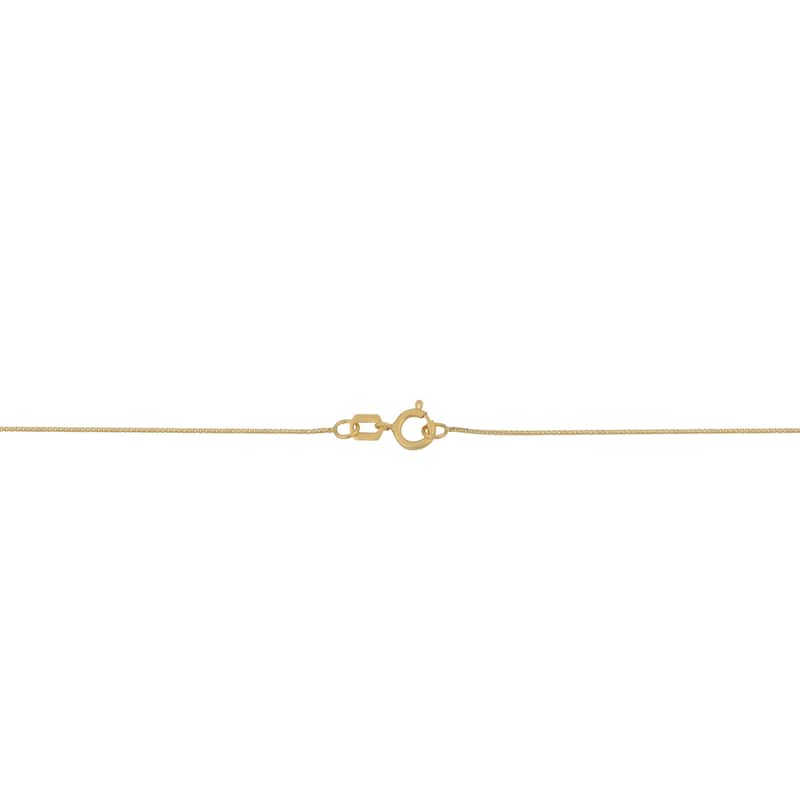 10k Yellow Gold 0.6-mm Box Chain Necklace (16-24 inch)