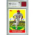 Albert Pujols Mint 10 Card and Game Used Cleat